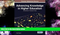 READ FULL  Advancing Knowledge in Higher Education: Universities in Turbulent Times  BOOOK ONLINE