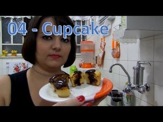 04 - Cupcake e a melhor calda de chocolate do mundo!!! #0004