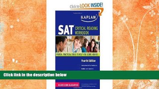 Free [PDF] Downlaod  Kaplan SAT Critical Reading Kaplan 4th (Fourth) Edition byKaplan  FREE BOOOK
