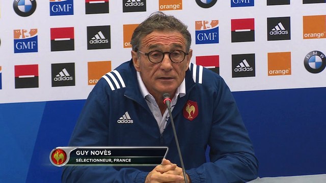 XV de France - Novès : Ceux qui hésiteront à jouer ne resteront pas avec nous