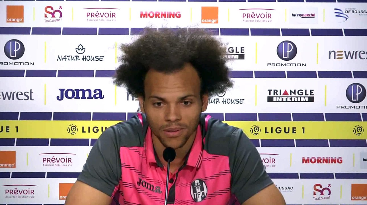 La conf' de Presse de Martin Braithwaite avant TFC/FC Metz