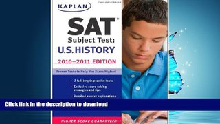 READ  Kaplan SAT Subject Test U.S. History 2010-2011 Edition (Kaplan SAT Subject Tests: U.S.