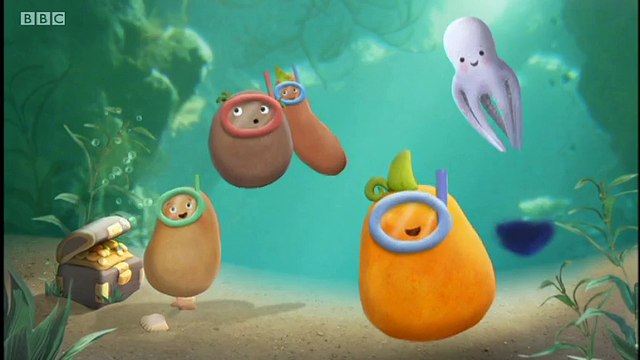 Small Potatoes . s01e24 . Today's The Perfect Day . children story cartoon cBeebies