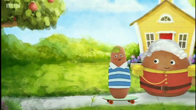 Small Potatoes . s01e23 . I Love School . children story cartoon cBeebies