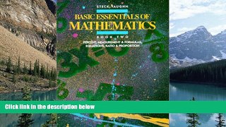 Big Deals  Basic Essentials of Mathematics, Book 2: Percent,  Measurement   Formulas, Equations,