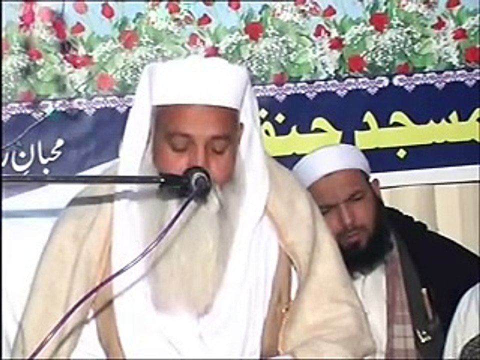 A beautiful speech of Maulvi Allama Khalid Iqbal Naqshbandi Dina