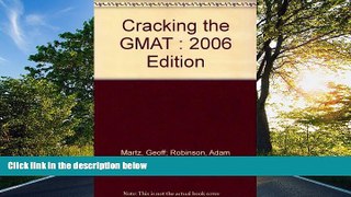 Online eBook Cracking the GMAT : 2006 Edition