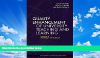 Deals in Books  Quality Enhancement of University Teaching and Learning (Learning in Higher