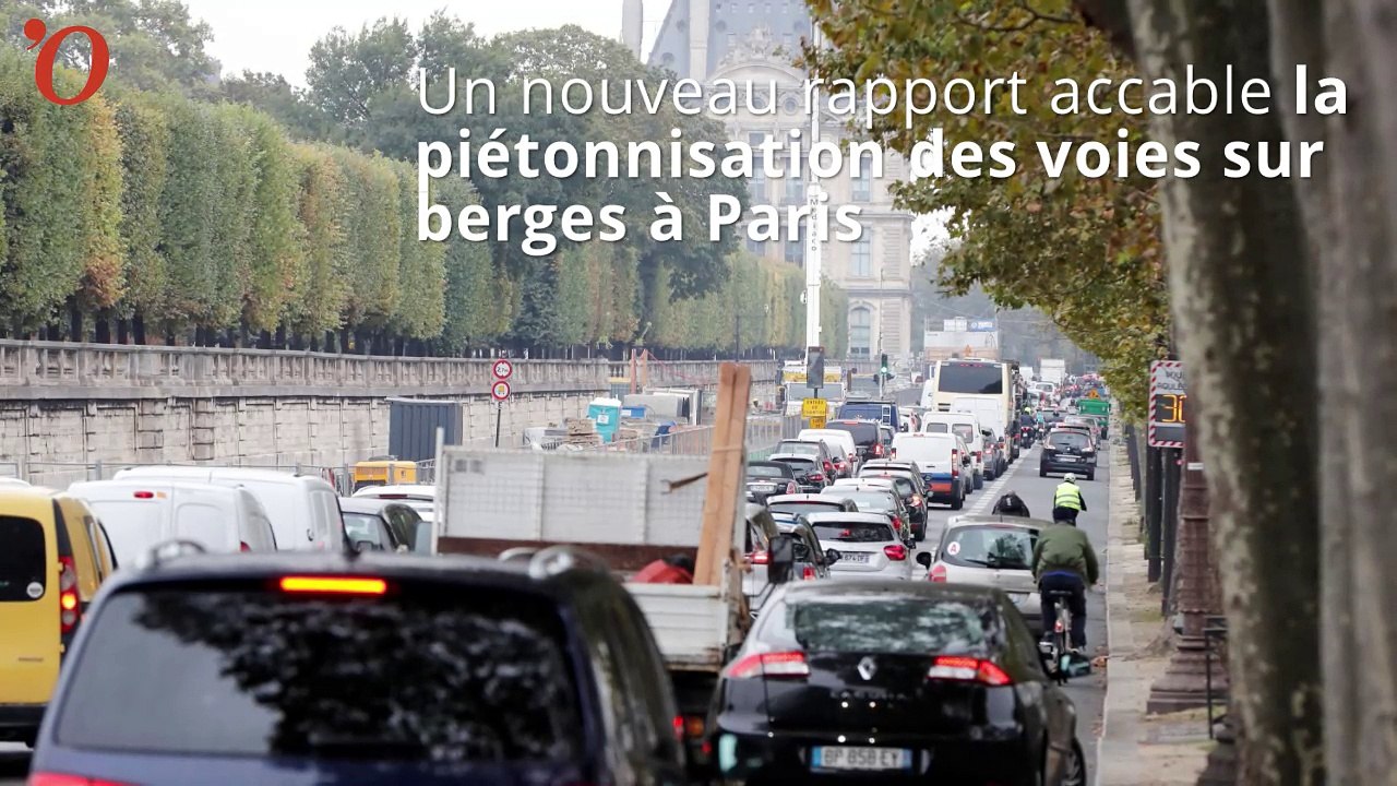 Un rapport accable la piétonnisation des voies sur berges