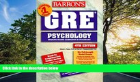 Enjoyed Read Gre Psychology: Graduate Record Examination in Psychology (Barron s Gre Psychology)
