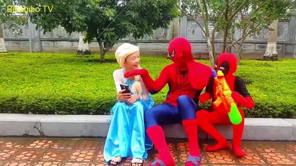 Công Chúa Elsa Bị Bắt Cóc - Người Nhện Giải Cứu Công chúa