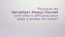 Serviettes pour fuites urinaires  - barrières anti-fuites