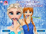 мультик игра для девочек Frozen Anna and Elsa Dentist Frozen Doctor Games 1