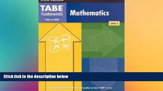 Must Have  TABE Fundamentals: Test Workbook (Level E) Mathematics  BOOOK ONLINE