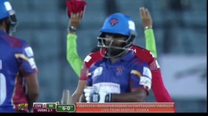 BPL 2016, Shahid Afridi 22 Off 10 balls, RGR vs Barisal l