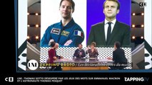 LNE : Thomas Sotto désespéré par les jeux de mots sur Emmanuel Macron et l’astronaute Thomas Pesquet (vidéo)