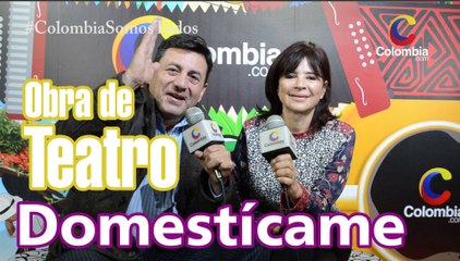 Kenny Delgado y María Fernanda Martínez en su obra Domestícame [Colombia.com]