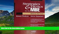 Enjoyed Read Strategies   Tactics for the Mbe Multistate Bar Exam: Multistate Bar Exam