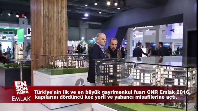 Emlak sektörünün kalbi CNR Emlak 2016'da atıyor