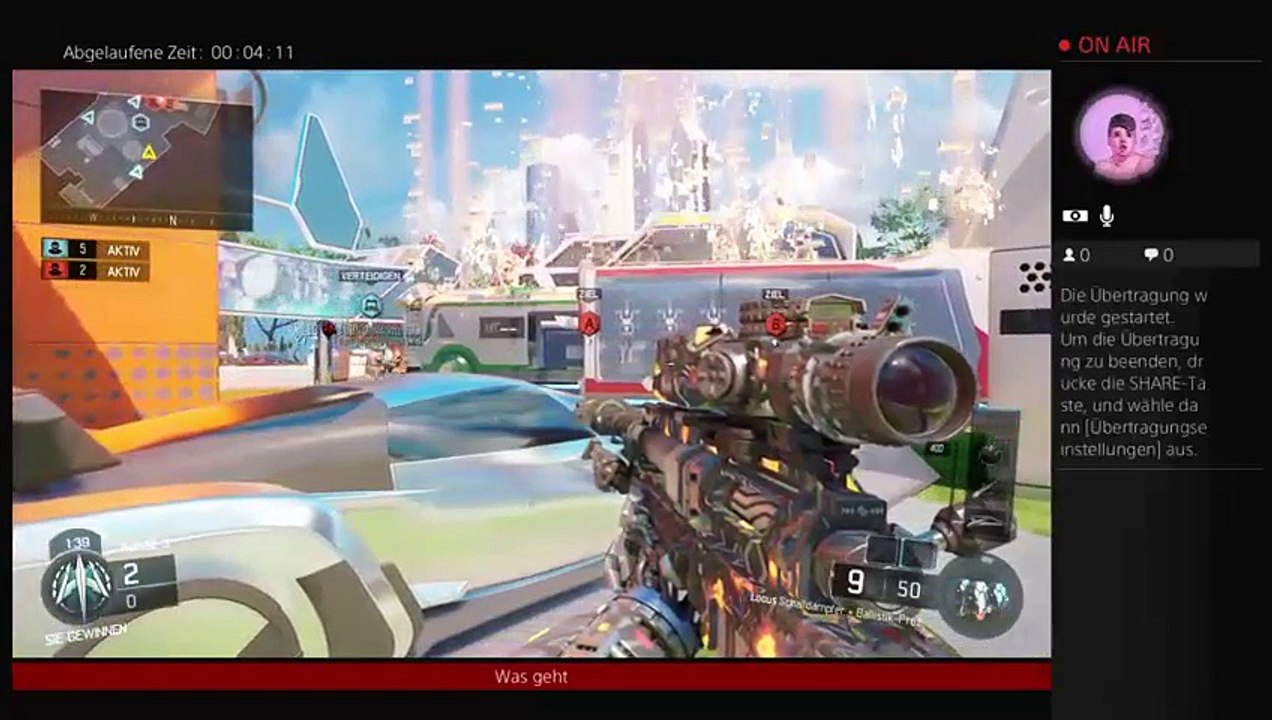 PS4-Live-Übertragung von Ghosts-Rider14