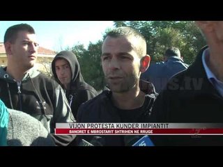 Mbrostar, vijon protesta kundër impiantit të mbetjeve - News, Lajme - Vizion Plus