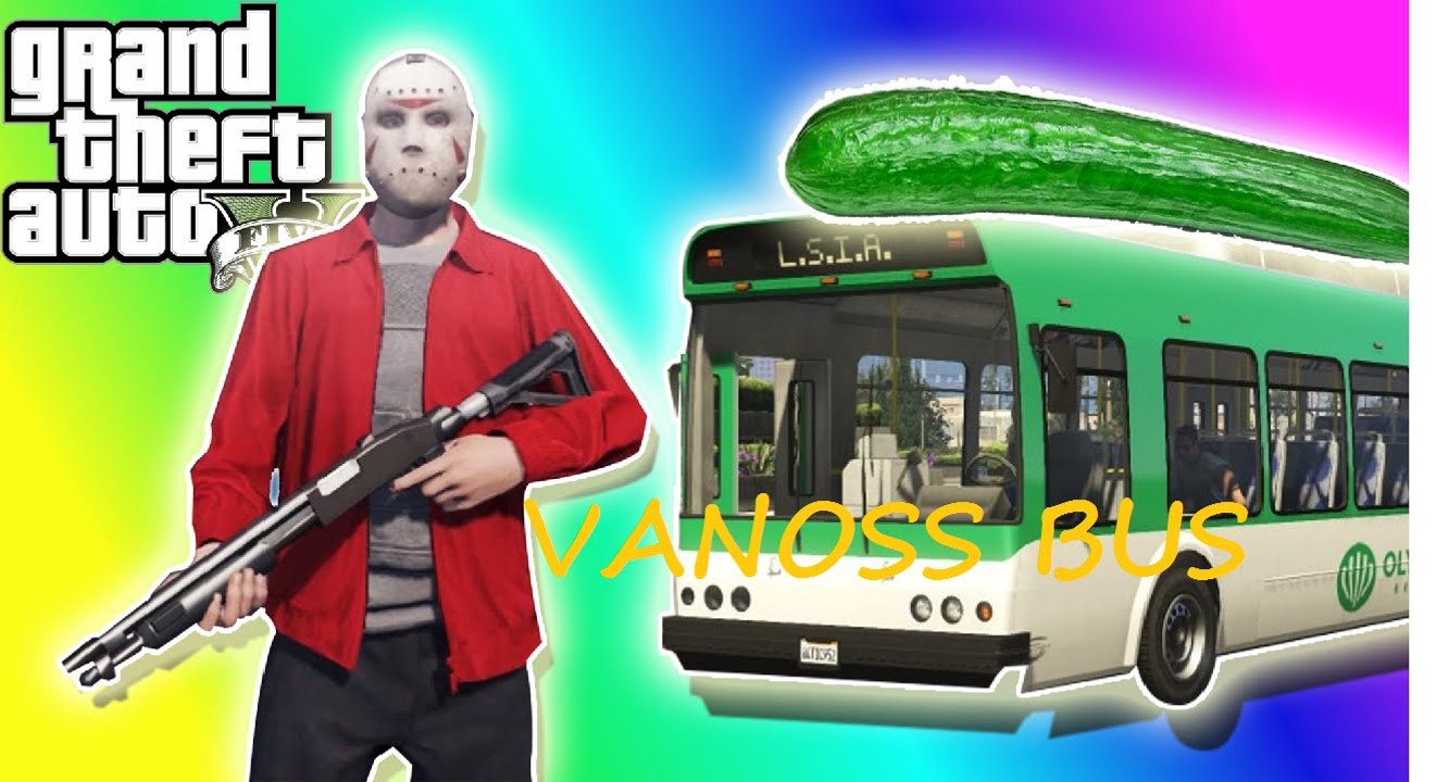 GTA Online Funny Moments - Home Run, Vehicle Glitch Fun, Banana Bus Launch, Vanoss Bus