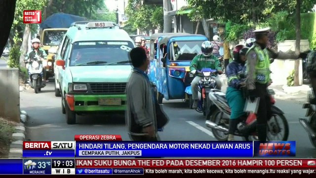 Banyak Sepeda Motor Ditilang Masuk Jalur Cepat