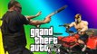 GTA 5 Online Funny Moments Gameplay 6 - Airfield Trolling, Cargobob, Car Heist (Multiplayer)