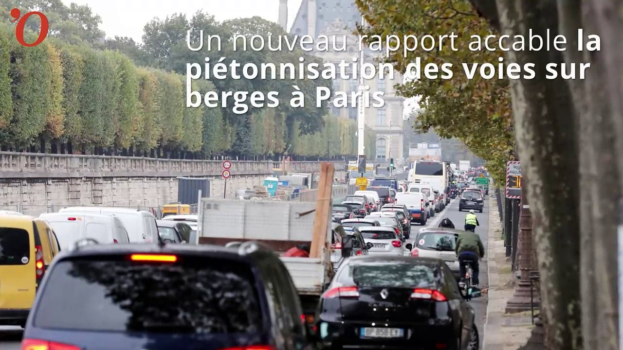 Un rapport accable la piétonnisation des voies sur berges