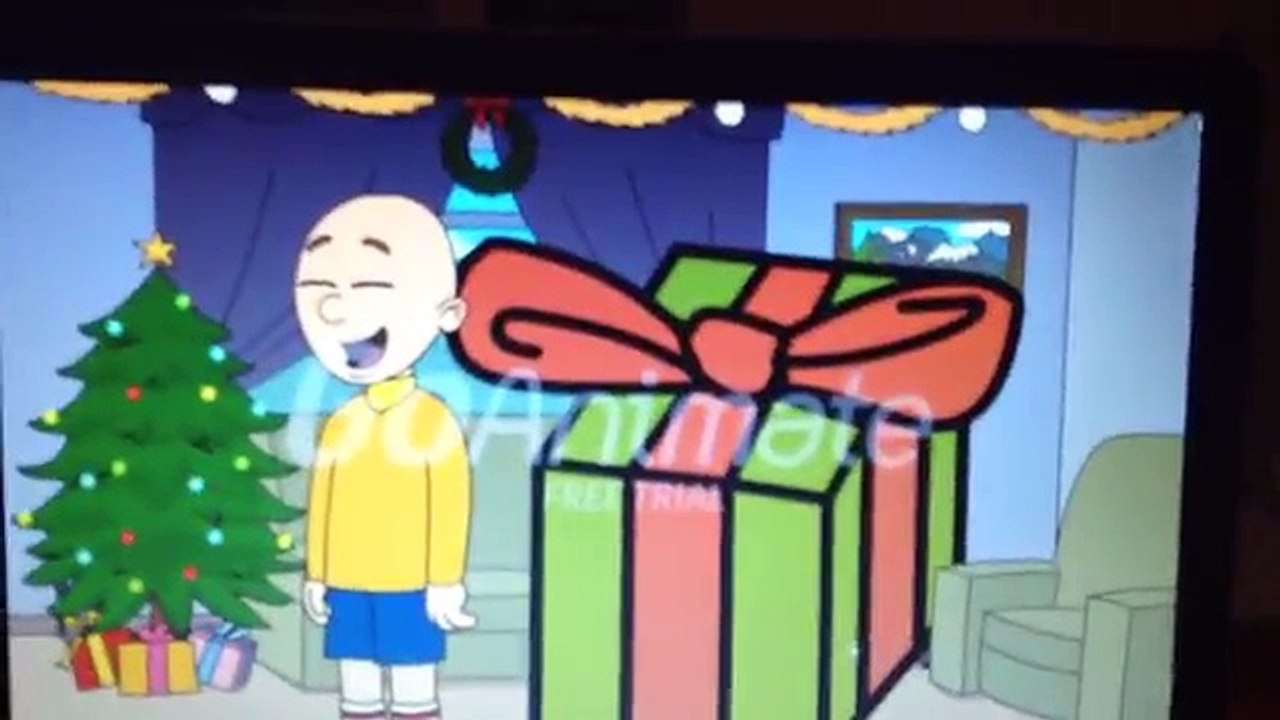 Caillou Gets Grounded on Christmas