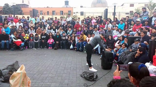 ☤ Care chanchito jr y figurita ☤ Sus mejores bailes..!(Part 2-2) ♚ comicos ambulantes 2016♚