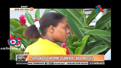 Ministerio publico reveló los resultados de Carla Massiel y no creerán lo que dice