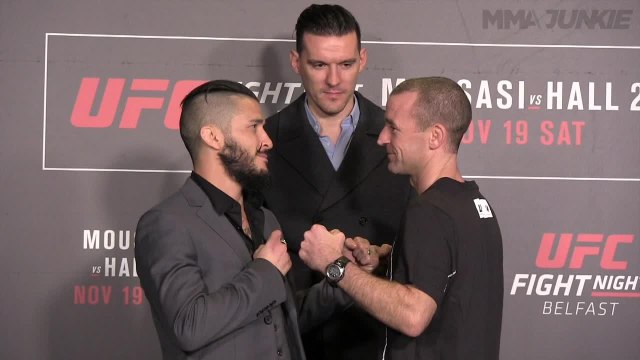 UFC Fight Night 99 Media day face-offs