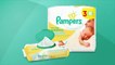 Lingettes Pampers New Baby Sensitive, plus douces que de l’eau et du coton