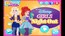 Disney Girls Night Out - Cartoon Video Game For Girls