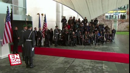 Obama Merkel ile görüştü