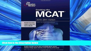 FAVORITE BOOK  The Princeton Reivew: Cracking the MCAT, 2010-2011 Edition