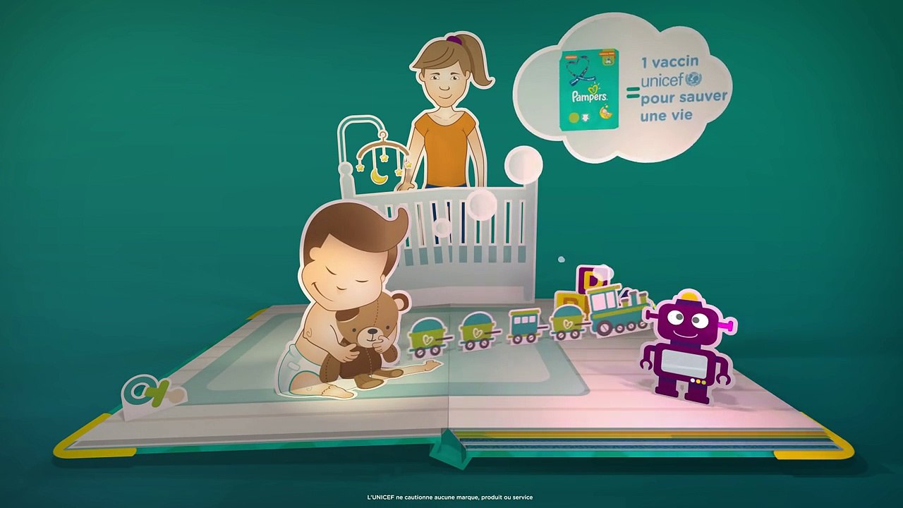 L'incroyable voyage d'un vaccin avec Pampers et l’UNICEF