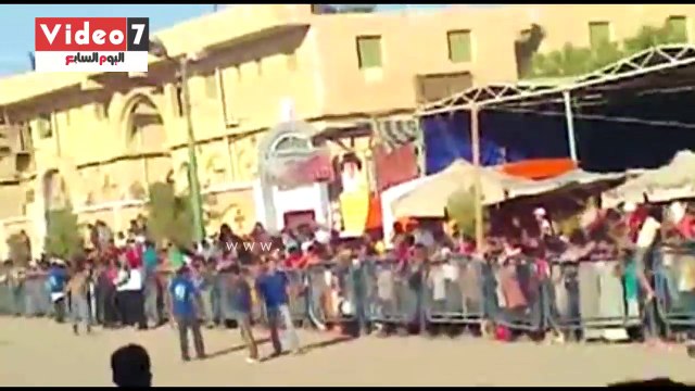 الأقباط يحتفلون بالزفة الختامية لمولد الشهيد مارجرجس بالأقصر