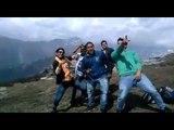 GARHWALI DANCE LIVE BY BOYS - Enjoying at hills