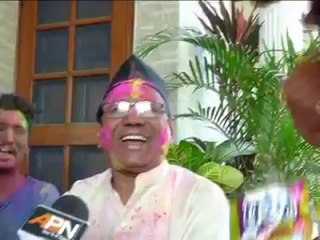 Narendra singh Negi Live at holi "Mauka Mauka" मौका मौका - Commenting on Uttarakhand politics