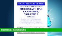 FULL ONLINE  Rigos Primer Series Uniform Bar Exam (UBE) Review Series Multistate Bar Exam: MBE