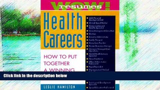 READ NOW  Wow! Resumes for Health Careers  BOOK ONLINE