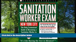 Choose Book New York City Sanitation Worker Exam (Complete Preparation Guide)
