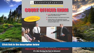 Choose Book Court Officer Exam (Court Officer Exam (Learning Express))