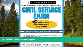 Enjoyed Read Civil Service Exam (Civil Service Exam (Learning Express))