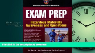 READ BOOK  Exam Prep: Hazardous Materials Awareness   Operations (Exam Prep (Jones   Bartlett