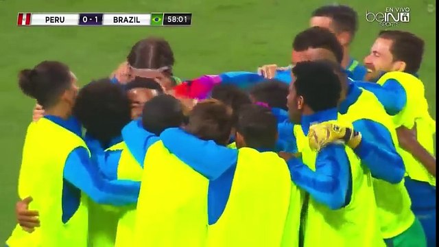 Brazil vs Peru 2-0 ● Goals and Highlights ● World Cup Qualifiers 2016 HQ (1)