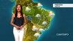 Previsão Brasil - Chuva aumenta no SE