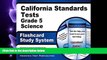 Pdf Online  California Standards Tests Grade 5 Science Flashcard Study System: CST Test Practice